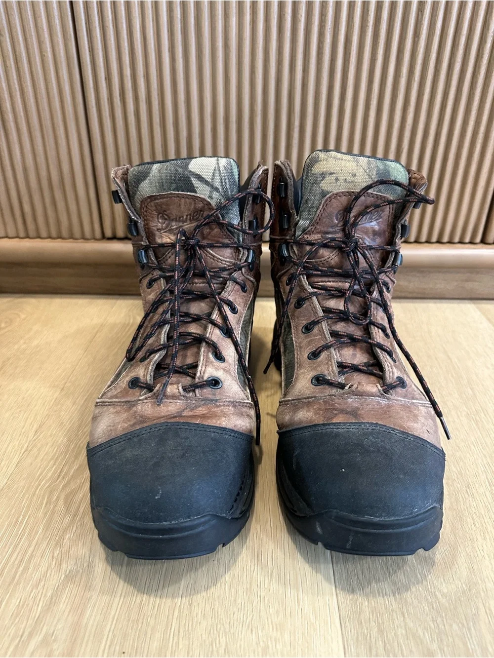 Danner Men's 6 inches Brown & Green Hunting Boots  size 11.5